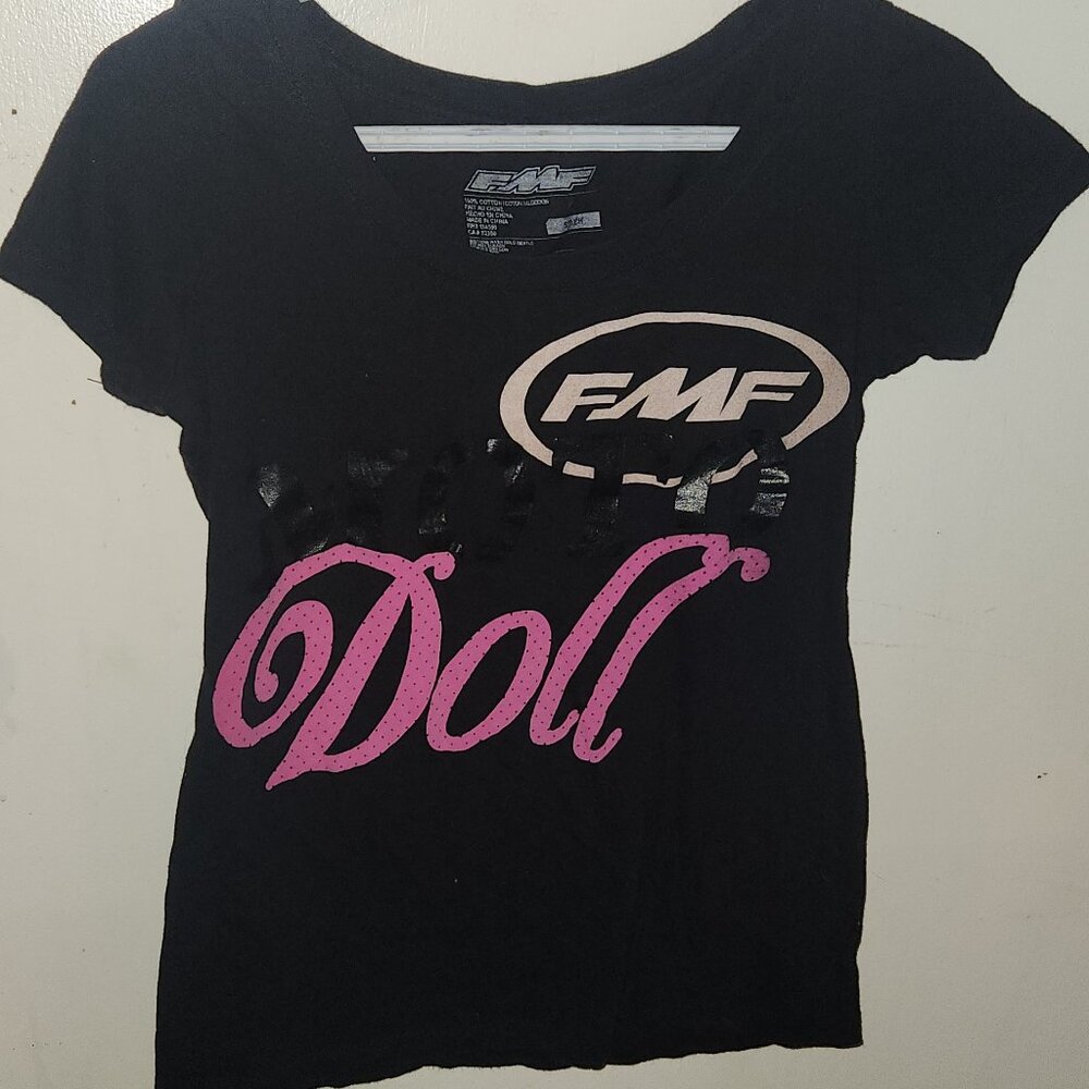FMF moto doll graphic tee womens
